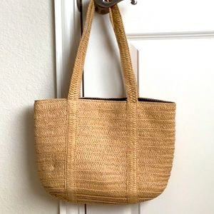Draper James Everyday Straw Shoulder Bag